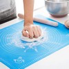 Measuring Baking Silicone Mat for Pastry & Roti Rolling