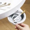 Under Table 360° Rotate Ash Tray Smoke Holders