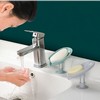Soap dish with suction base