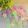 100pc 3D Colorful Wall Star Luminous Glow Sticker