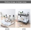 Desktop Double Layer Storage Rack